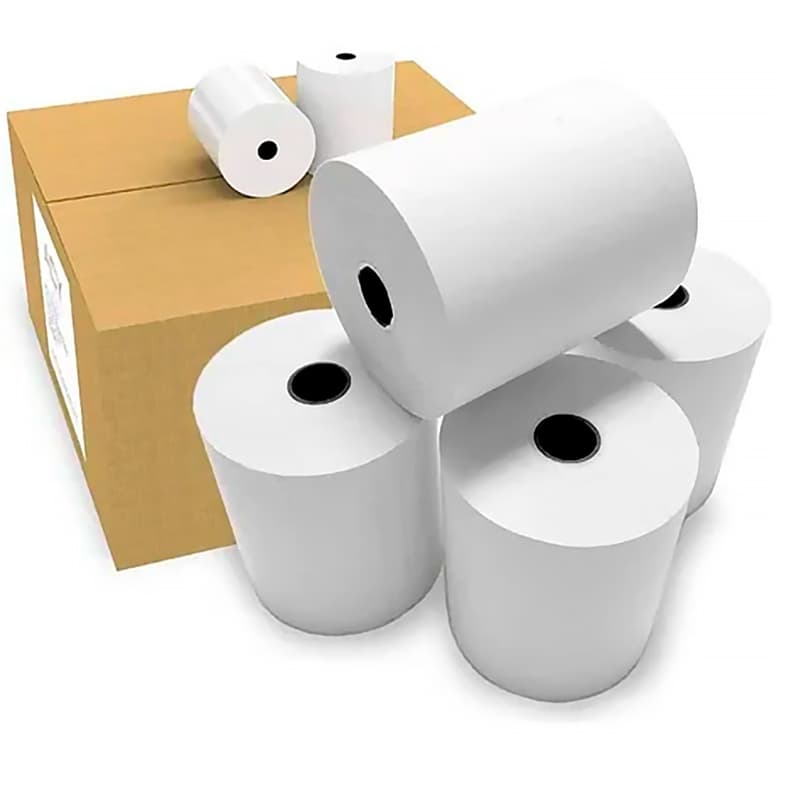 CAJA 20 ROLLOS TERMICOS 80X80MTS